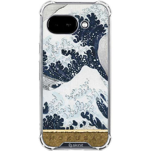 The Great Wave off Kanagawa by Hokusai Google Pixel 9a Clear Case